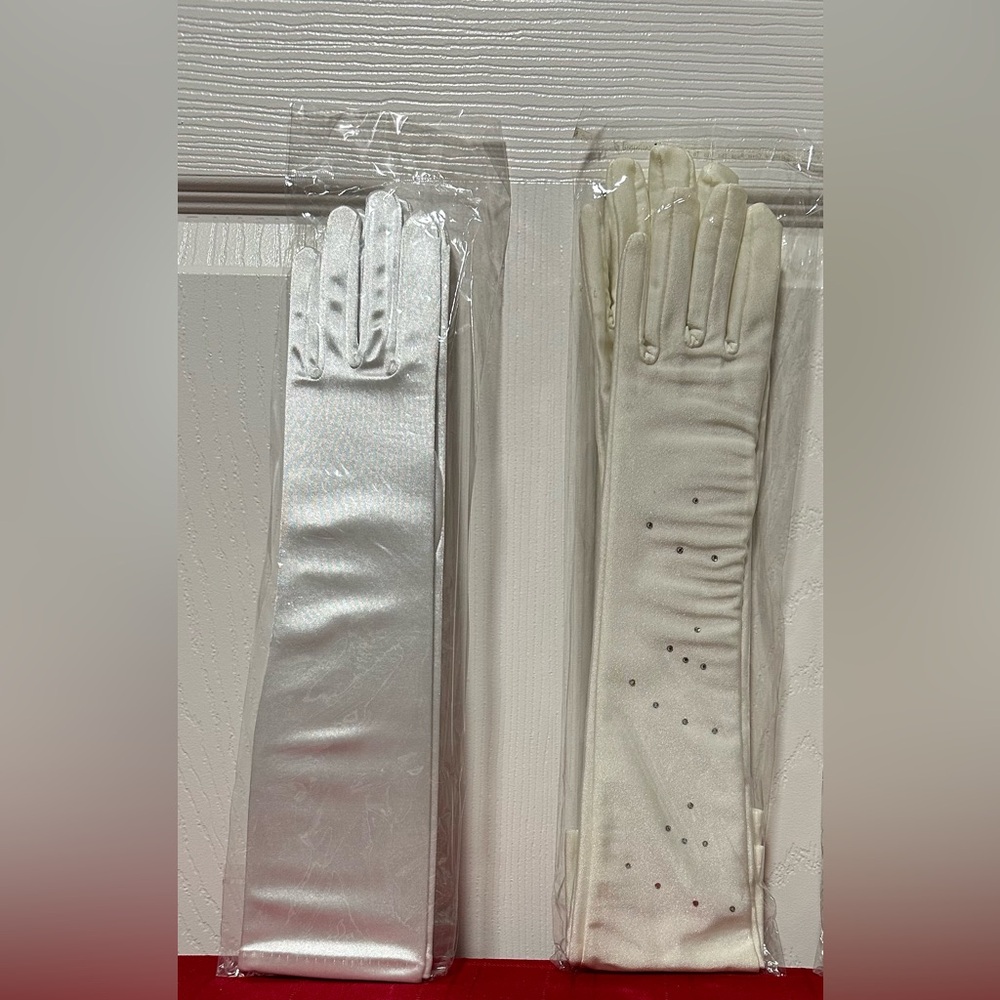 Satin Gloves
